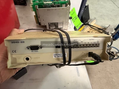 Used Hioki 3540 DC Resistance Meters Illinois US | Meadoworks #1514534