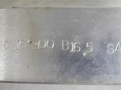 WM 16 in Raised Face Slip On Flange Class 300 B16.5 SA 182 F316/316L  Used