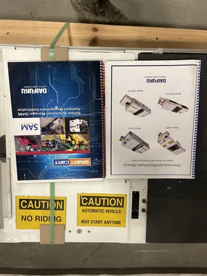 Daifuku 100TT-R SmartCart Automatic Guided Vehicle AGV Tunnel Tugger