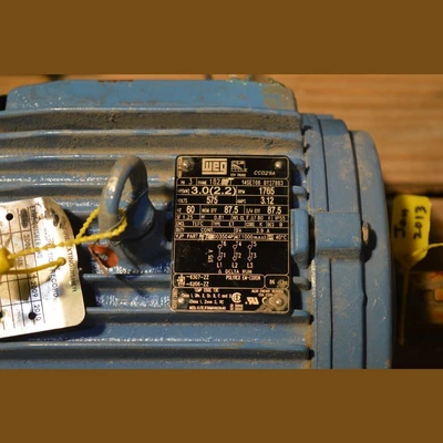Weg 3 HP Motor