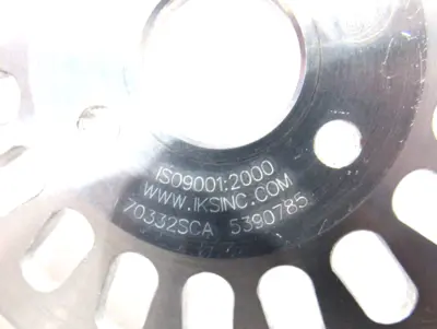 NEW INTERNATIONAL KNIFE AND SAW 70332SCA GRINDING WHEEL