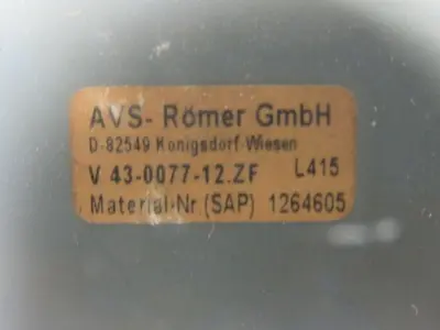 AVS Romer V 43-0077-12.ZF Composite Pneumatic Manifold Block From a L3030 Laser