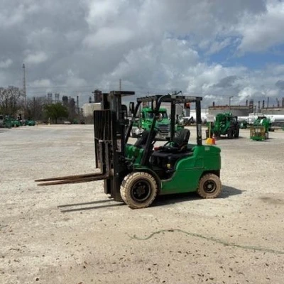 Used 2017 MITSUBISHI FD30N Internal Combustion Forklifts: Pneumatic Tire Oregon US | Leavitt Machinery #1443670
