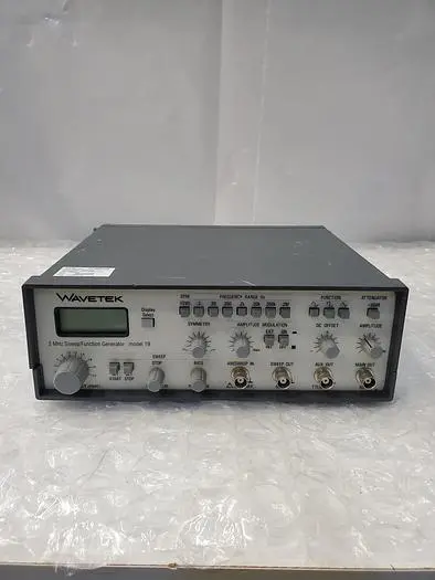 Wavetek 2MHz SweepFunction Generator  Model 19