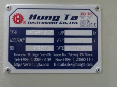 Hung Ta Environmental Chamber, aging oven