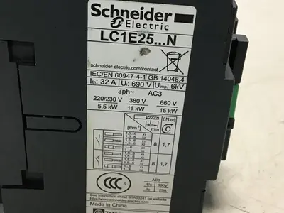 USED SCHNEIDER ELECTRIC LC1E2510