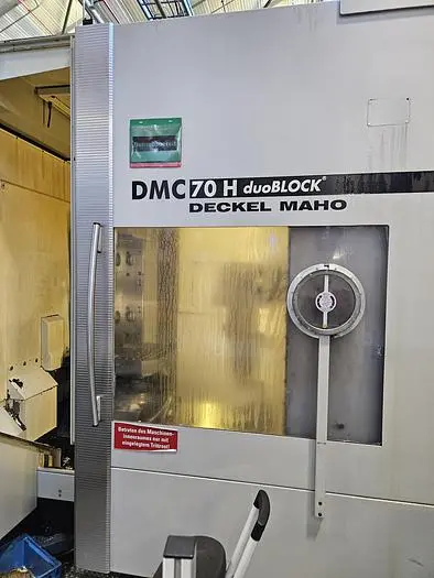 Used 2008 DECKEL MAHO DMC 70 H DUOBLOCK Horizontal Table Type Boring Mills DE | UCY Industrial GmbH #385654
