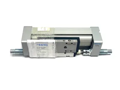 USED FESTO DBL-ACTING LINEAR DRIVE DUAL SHOCK ABSORPTION