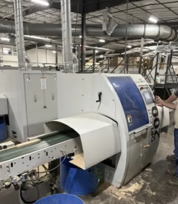 Used 2006 DIMTER OPTICUT 200 OPTIMIZING CUTOFF SAW Woodworking Saws North Carolina US | CAROLINA MACHINERY SALES #1354145