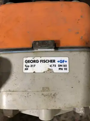 +GF+ Georg Fischer Type 317 Polypropylene 3″ Flanged Diaphragm Valve DN65