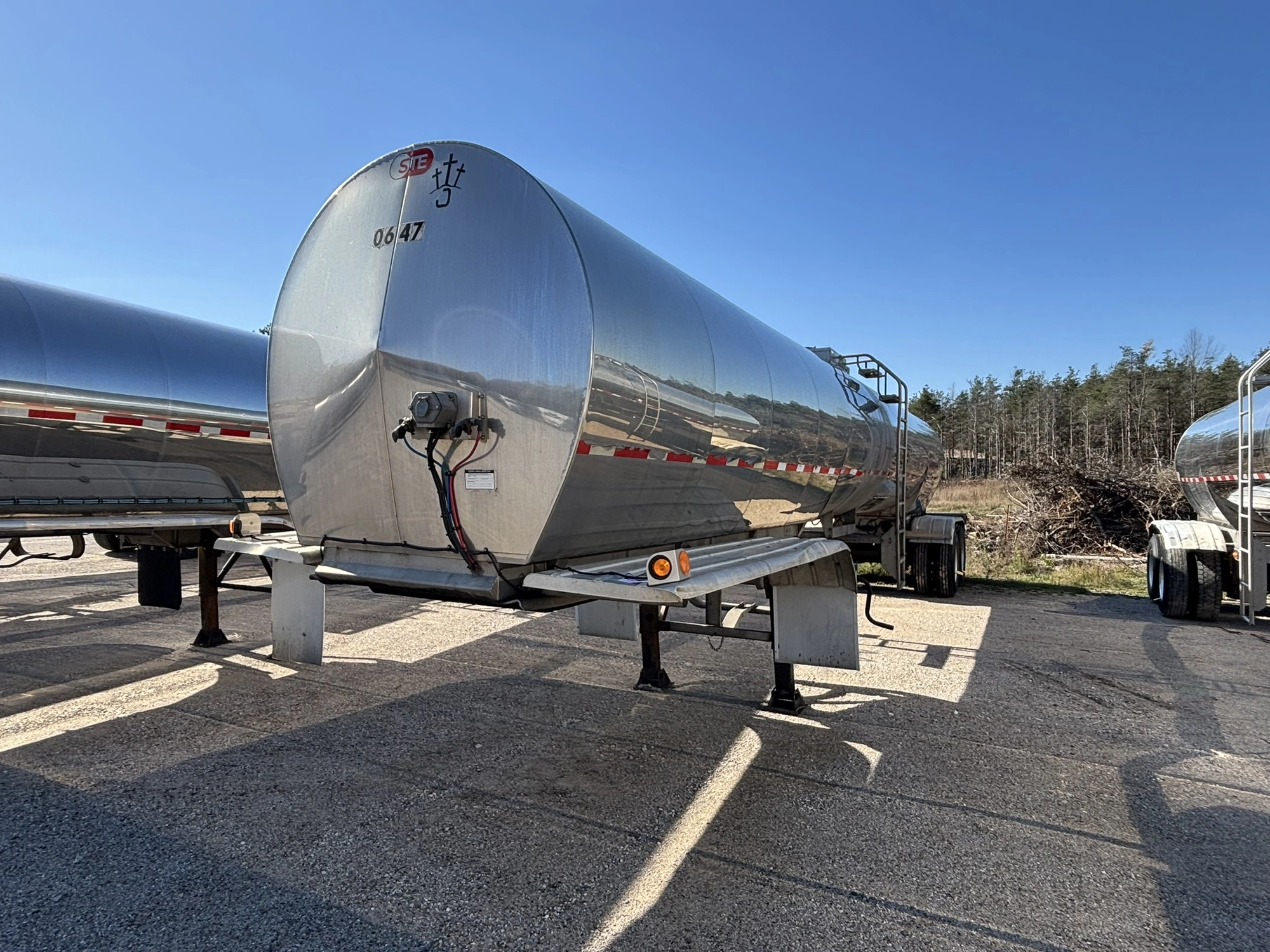 Used 2013 ST&E MILK TANKER TRAILER Tanker Trailers Michigan US | Miedema Asset Management Group #1709516