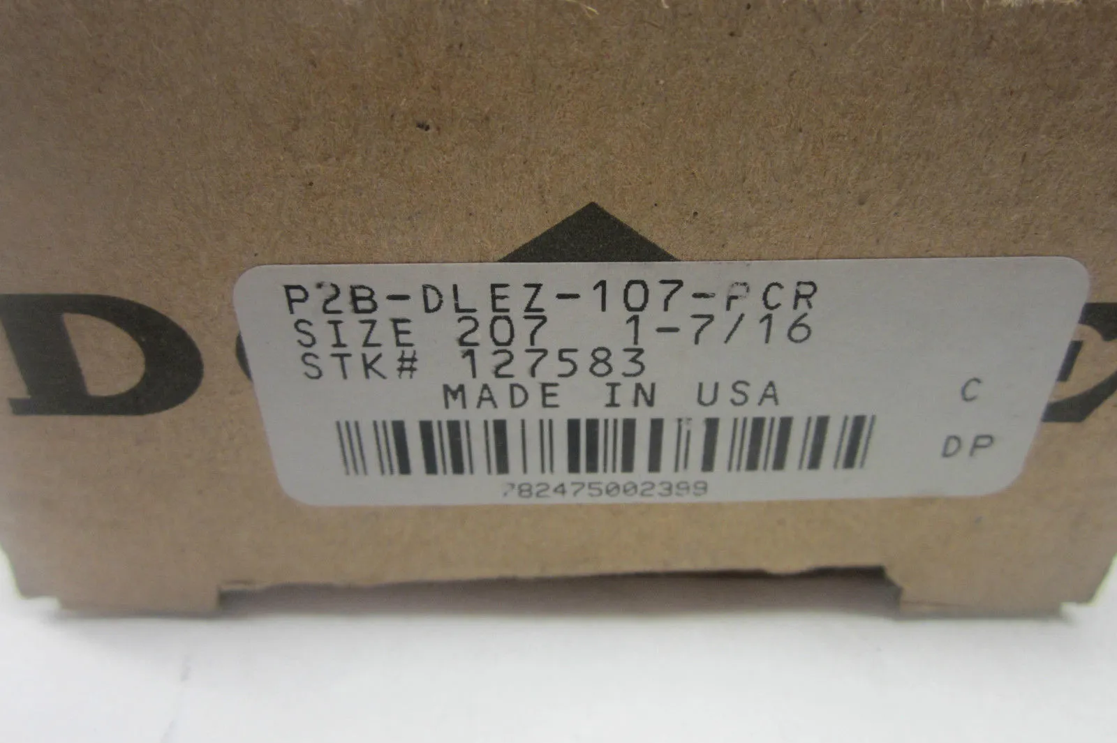 NEW DODGE P2B-DLEZ-107-PCR PILLOW BLOCK BEARING P2BDLEZ107PCR