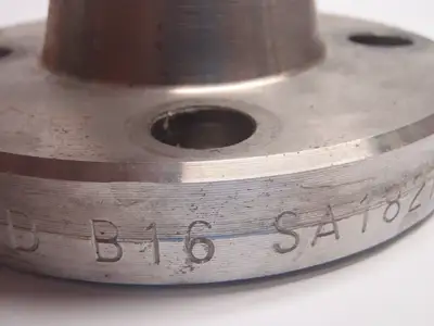 1-1/2 150 STD B16 | Industrial Steel  SA182F11CL2 B5808 Flange - Used