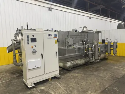2021 MIDBROOK 250 Wash Rinse Blow-Off Rotary Drum Washer | Benchmark Machine Tools (6)