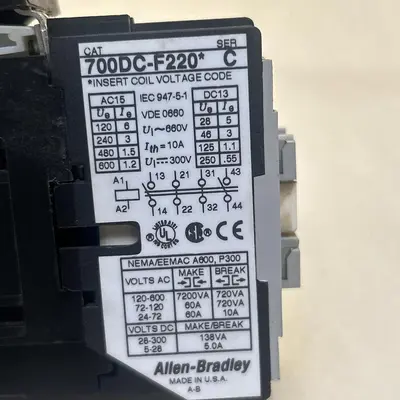 USED ALLEN-BRADLEY 700DC-F220