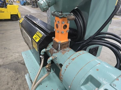 1.5" Polytruder Extruder 24:1 L/D Ratio, 10 HP AC Motor