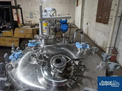 USED DCI 500 Liter DCI Reactor, 316L S/S, 45/150#