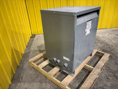 112.50 KVA SQUARE D SORGEL 480->208Y/120 3-PHASE ELECTRICAL TRANSFORMER: STOCK #23730