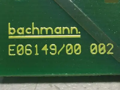 USED BACHMANN ELECTRONIC CA16/P2.5S