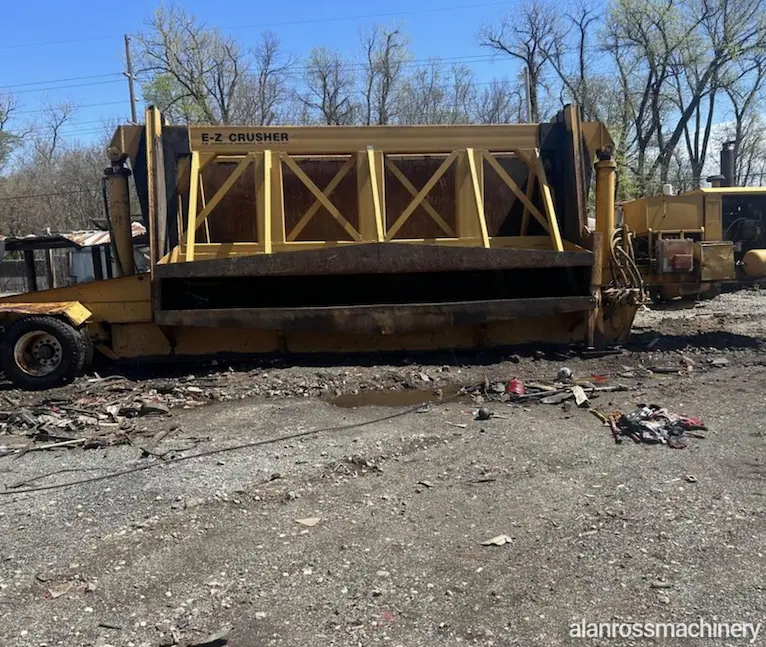 EZ Crusher Portable Used Car Crusher | Alan Ross Machinery