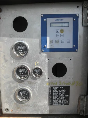 USED HOFFMAN CONTROL PANEL