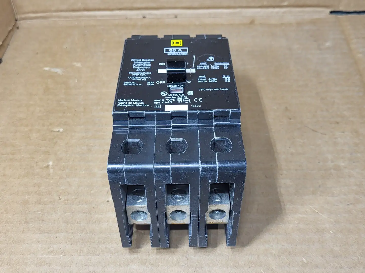 NEW SQUARE D EDB34060