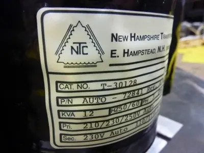 USED NEW HAMPSHIRE T-30128