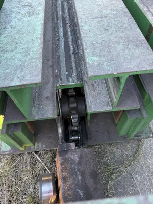 SIGNODE 20' HEAVY DUTY MATERIAL TRANSFER ARM. STOCK # 1008324