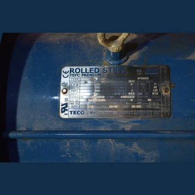 Teco-Westing House 5 HP Motor