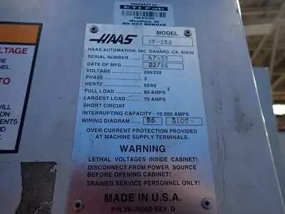 USED 2006 HAAS VF2SS