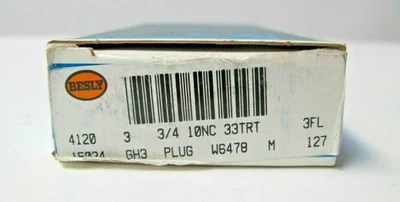 Besly Lot of 2 Tap 3/4 10 NC 33TRT 3 Flute GH3 Plug Brand New USA Made