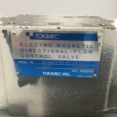 USED TOKIMEC DEFRG21-03-6C-EX-60-11-S21