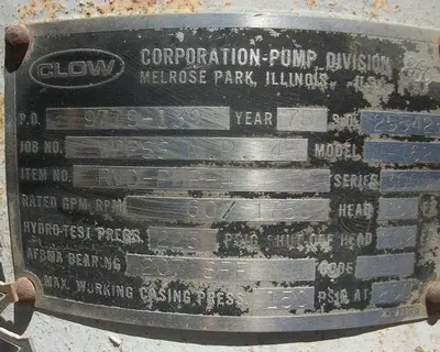 USED CLOW N-162