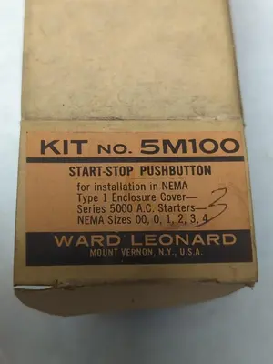 New | in-Stock WARD LEONARD 5M100 Miscellaneous Equipment (Electrical & Power) | Surplus Asset Holdings #1194605