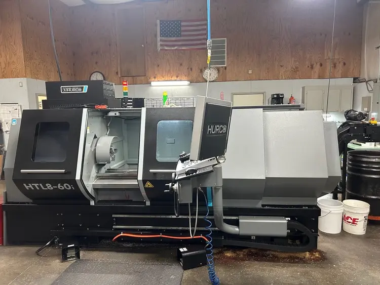 Used 2023 HURCO HTL8-60i CNC Lathes Ohio US | Toolquip, Inc. #799478