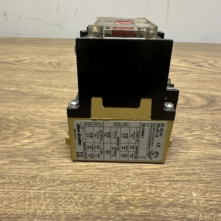 Used ALLEN-BRADLEY 700-P400A1 Miscellaneous Equipment (Electrical & Power) Ohio US | Surplus Asset Holdings #1209347