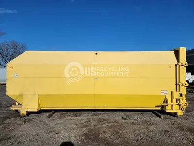 USED MARATHON / WASTEQUIP TWO (2) 40 YARD OCTAGON RECIEVER BOXES