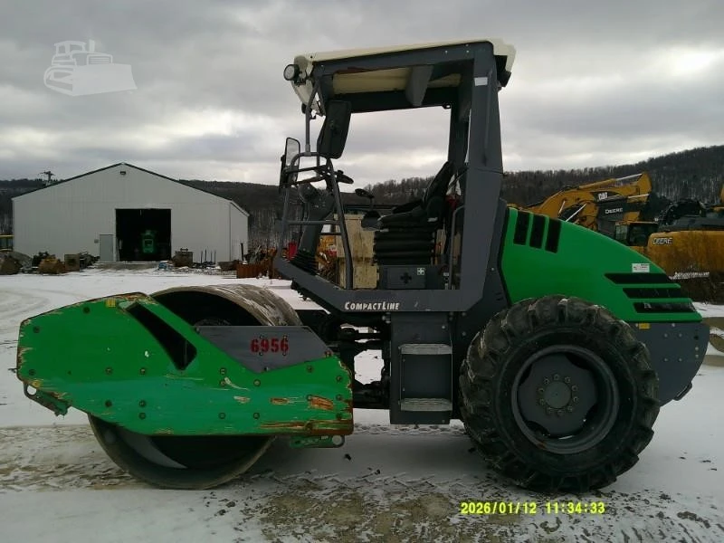 Used 2015 HAMM H7I Single Drum Rollers New York US | Beck Equipment #1509319