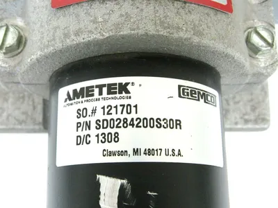 NEW AMETEK AMETEK GEMCO SD0284200S30R 1308