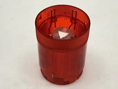 USED SIEMENS 50MM STEADY-LIGHT ELEMENT RED 12-230V W/ LED BULB