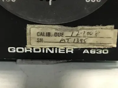 USED GORDINIER A630