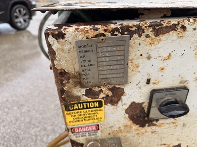 Used HOTSY HEATED PRESSURE WASHER Pressure Washers Michigan US | Miedema Asset Management Group #1410941