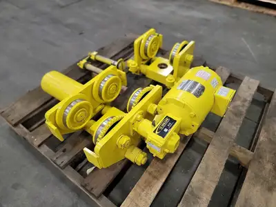 Motorized Beam Trolley w/ 0.5 HP Electric Motor