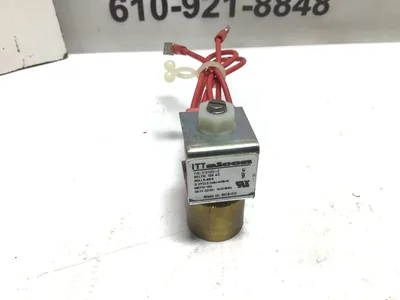 ITT 01B0386 Solenoid Valve 120V