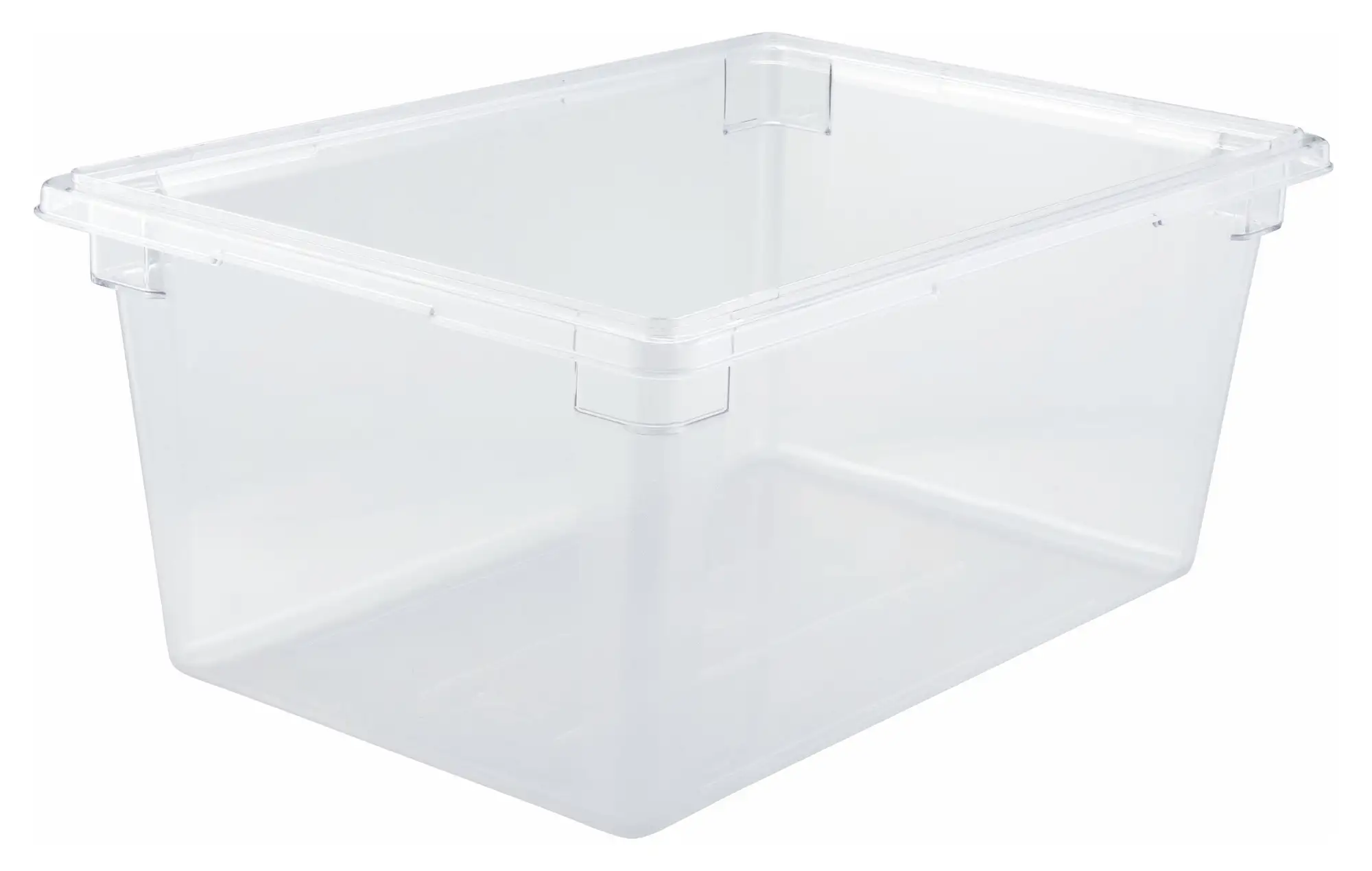Food Storage Box, 18" x 26" x 12", Clear, PC (3 Each)