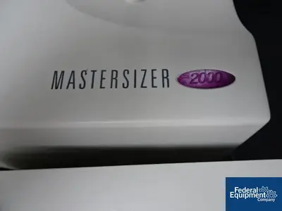 USED Malvern Instruments Malvern 2000 Laser Diffraction Particle Size Analyzer