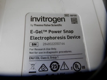 Used INVITROGEN _UNKNOWN_ Electrophoresis California US | Biotech Equipment Sales #1464398