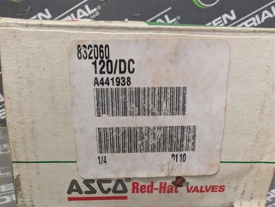 ASCO 832060 Red Hat Solenoid Valve New NIB