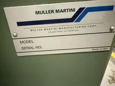USED MULLER MARTINI 1540 APOLLO