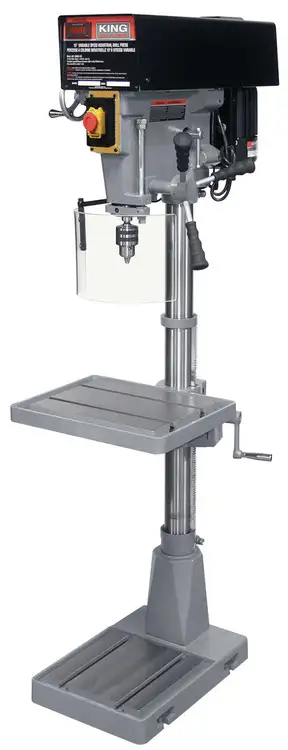 New | in-Stock KING CANADA KC-30HS-VS Drill Press (Woodworking) British Columbia CA | Lenmark #255172